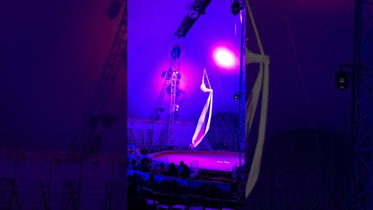 “Dayana” número de telas aéreas CIRCO CORONA