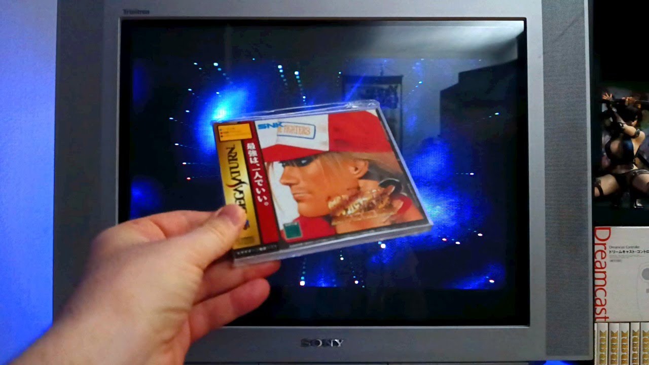 Ich spiele: FATAL FURY 3 auf meinem alten SONY Trinitron WEGA Fernseher