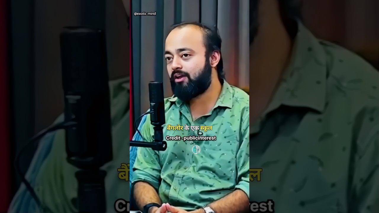 Bangalore School Fees 11,00000 Dark Side 😱 Ft.@AbhishekKar #bangalore #school #shorts