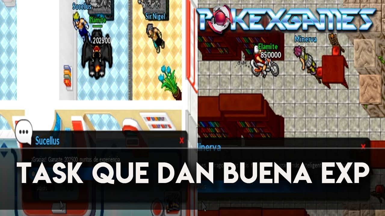 POKEXGAMES | TASK QUE DAN BUENA EXPERIENCIA: 200K Y 850K DE EXPERIENCIA!