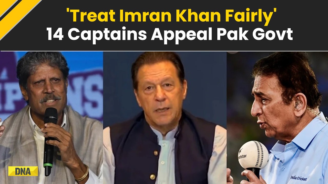 Imran Khan News: 'Treat Imran Khan Fairly' Sunil Gavaskar, Kapil Dev, 14 Captains Appeal Pak Govt
