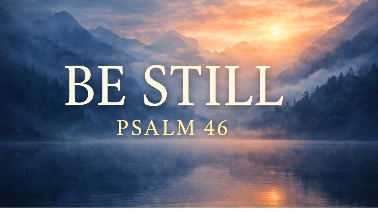 🕊️ Psalm 46 — Be Still (Our Refuge) | Worship with the Word