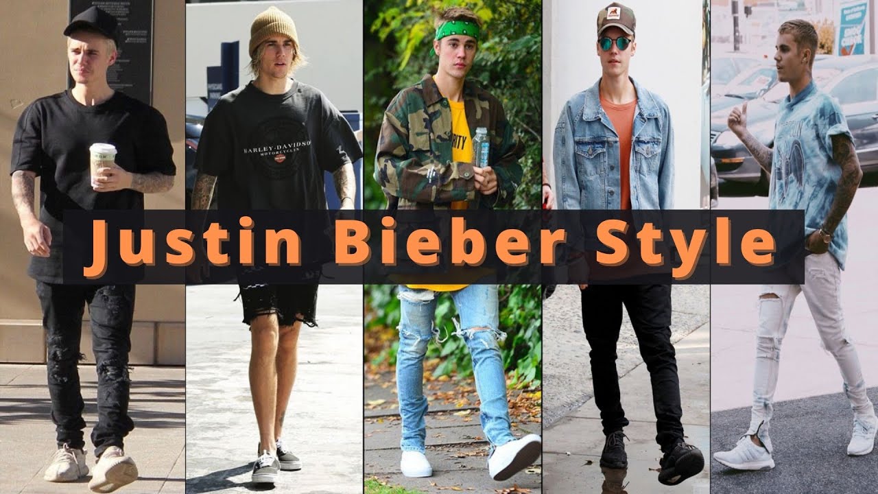 Justin Bieber Fashion | Justin Bieber Street Style | Justin Bieber Outfits | Justin Bieber