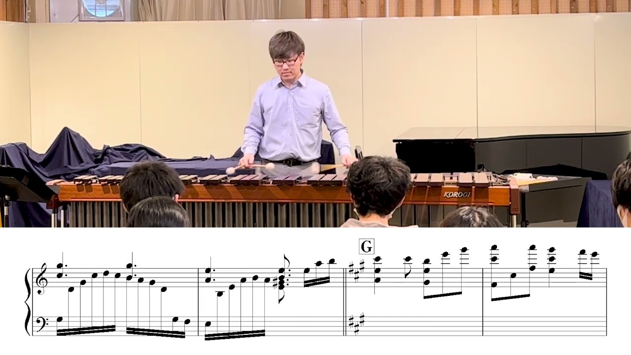 【楽譜付き】Letters for Marimba