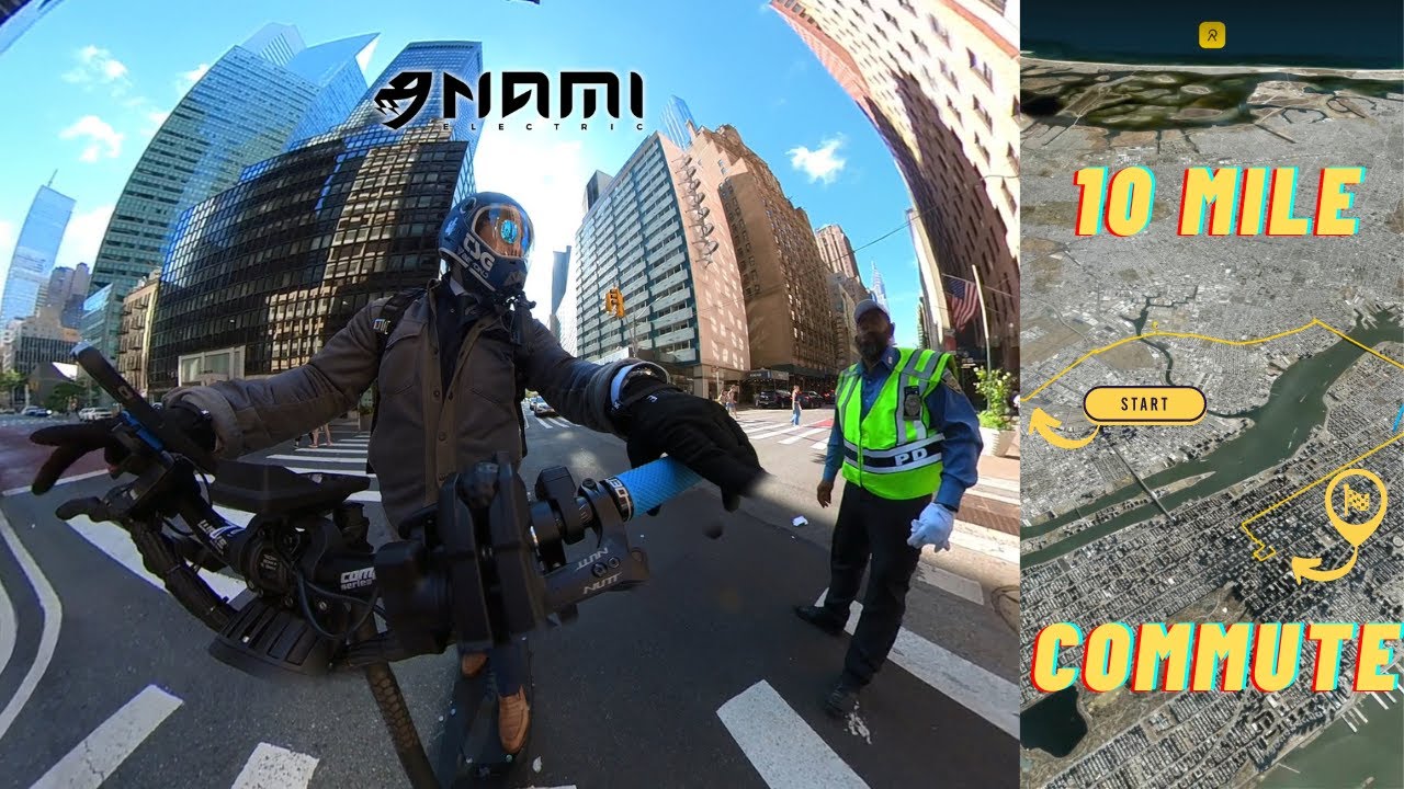 Full NYC Weekend Commute- Nami Burn E Electric Scooter POV Ride [4K]