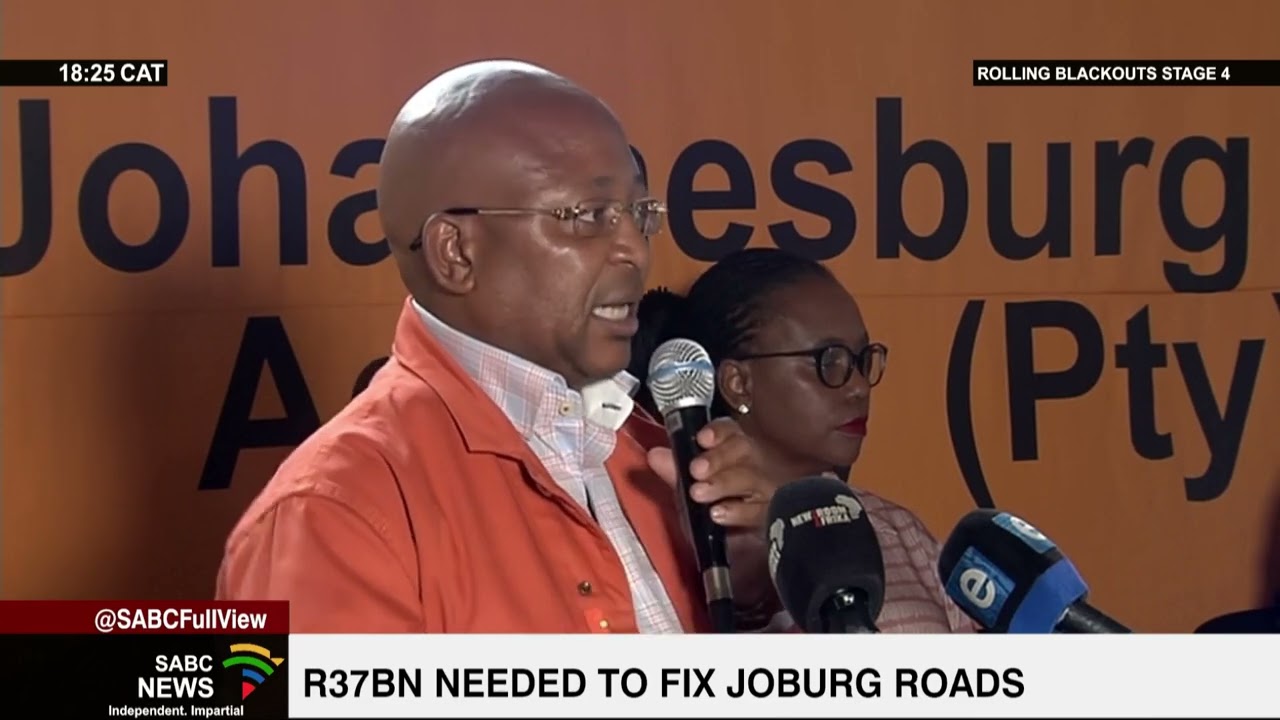 R37-billion needed to fix Joburg roads