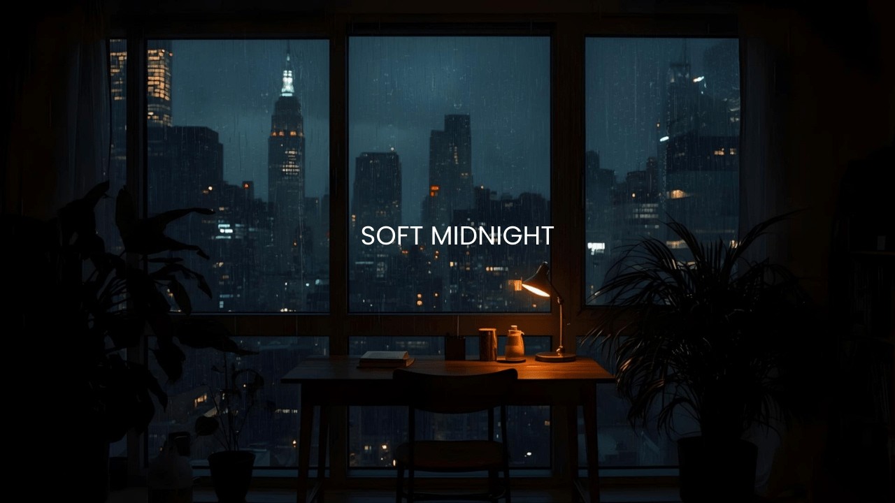 Alone in Tokyo at Midnight 🌙 Soft Lofi Piano for Quiet Thoughts