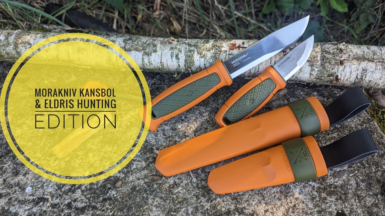 Morakniv Kansbol & Eldris Hunting Edition #bushcraft #survival #woodcraft #knife #morakniv