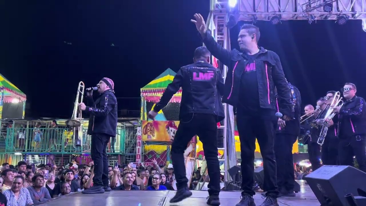 Primer Presentación De Banda La Más Fresona LMF En El Pitillal Cierre De Fiestas 2025 