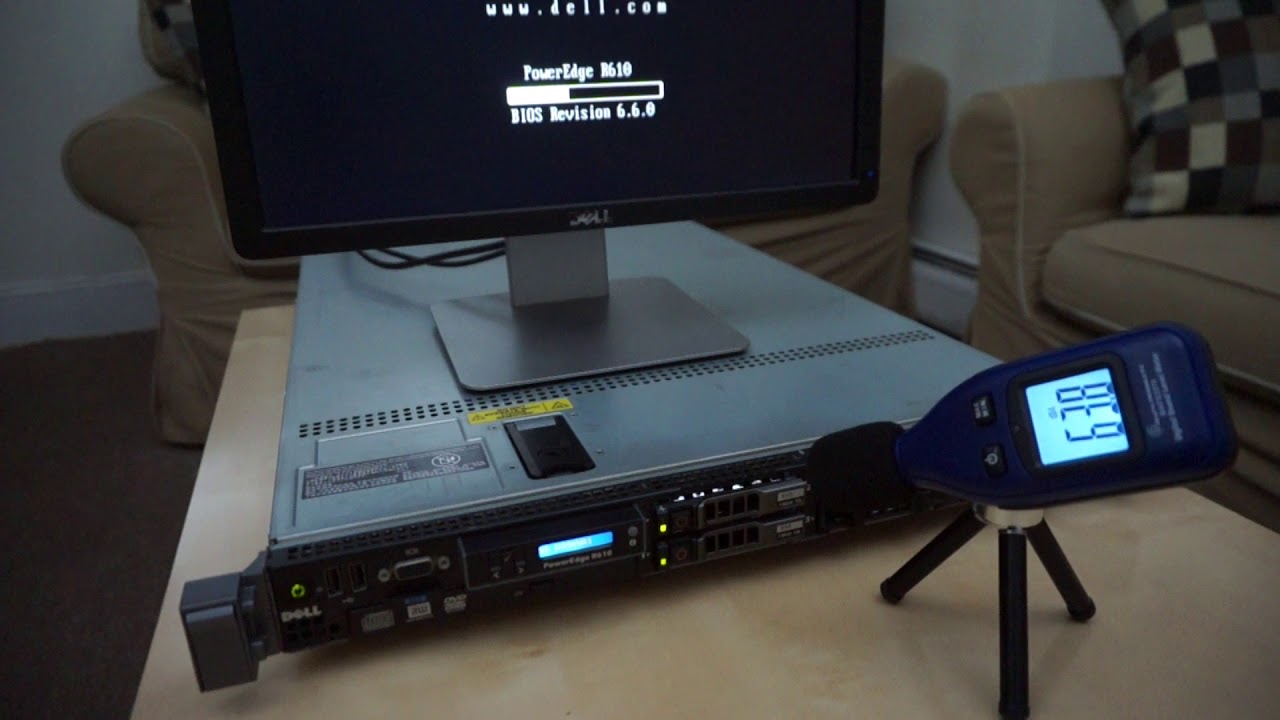 Dell PowerEdge R610 noise level