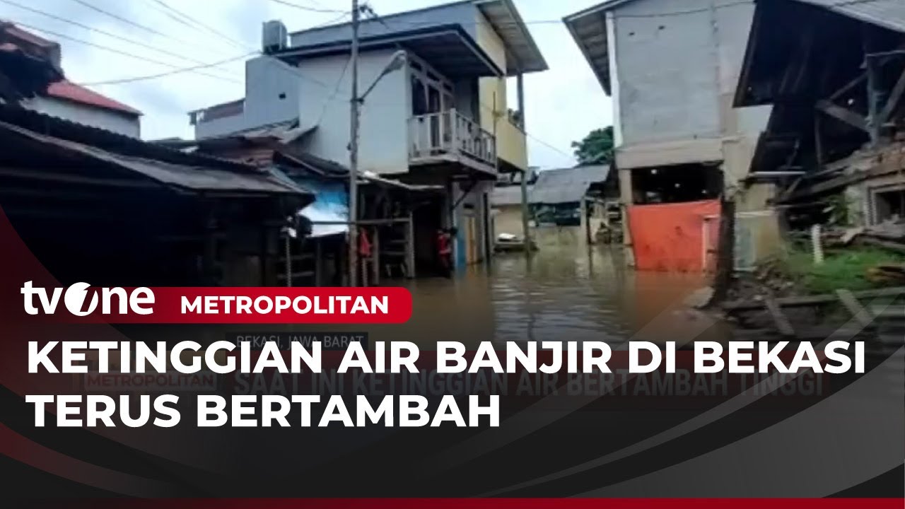 50 KK di Margahayu Terdampak Banjir, Ketinggian Air Capai 1 Meter | Metropolitan