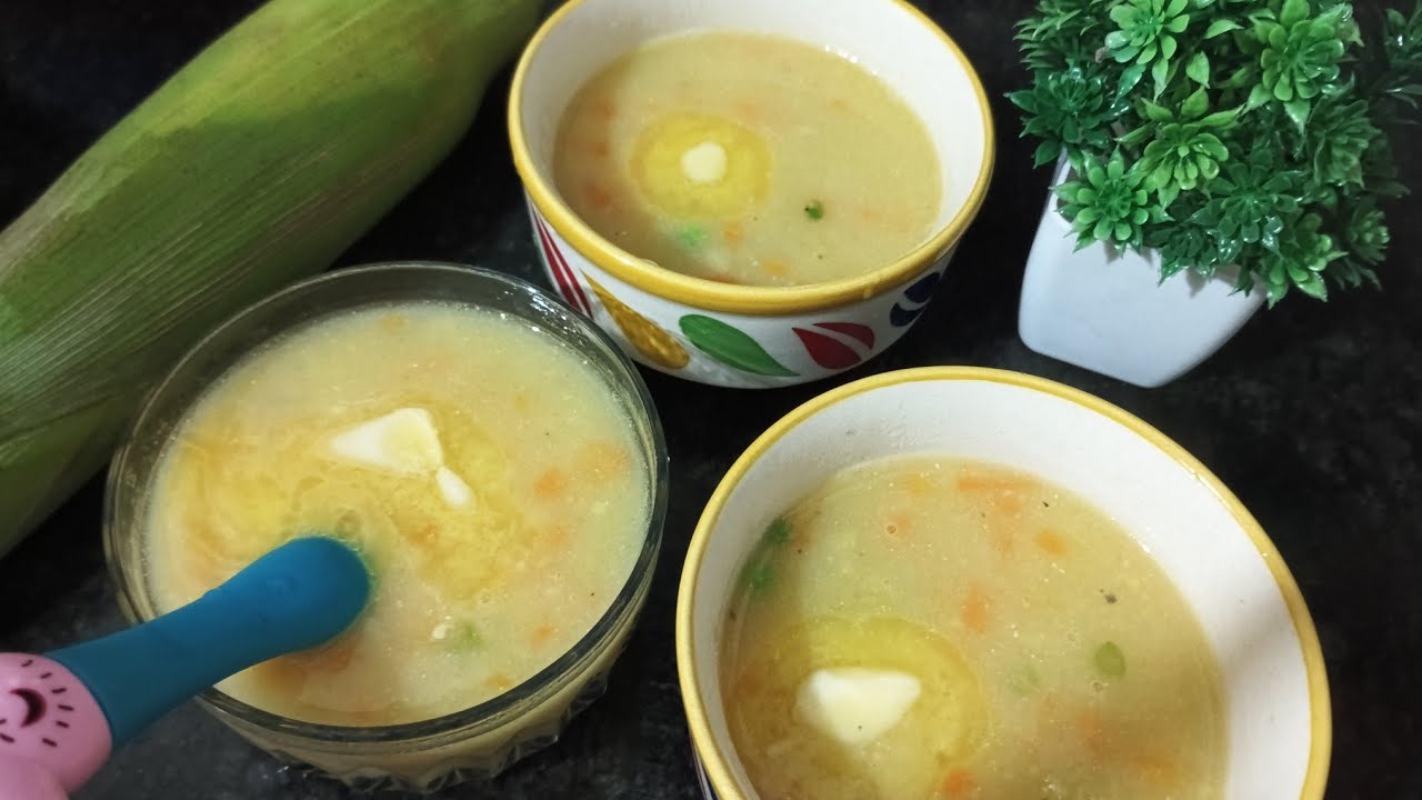 শীতের সন্ধ্যায় বানিয়ে নিন স্বাস্থ্যকর corn 🌽🌽 soup 🍲🍲 খেতে দারুন লাগে।