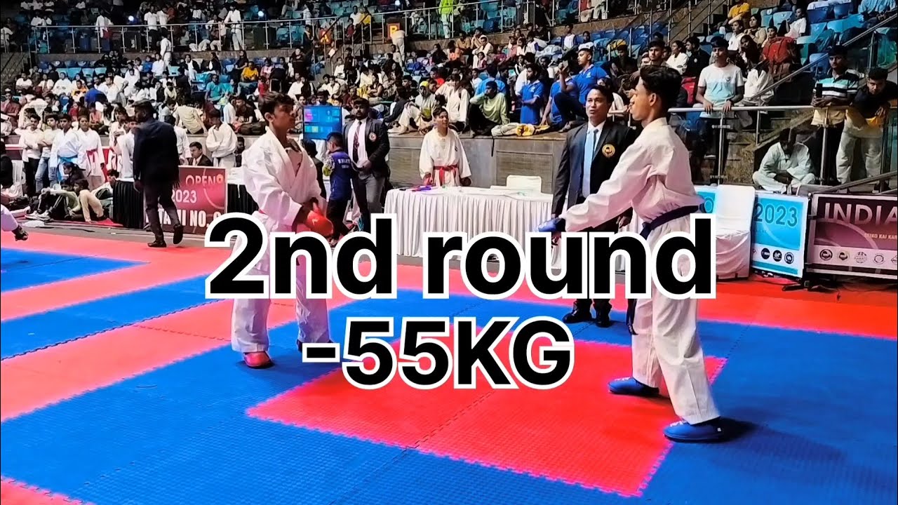 OPEN INDIA INTERNATIONAL KARATE CHAMPIONSHIP 2023 -55KG 17years #india #international #karate #fight