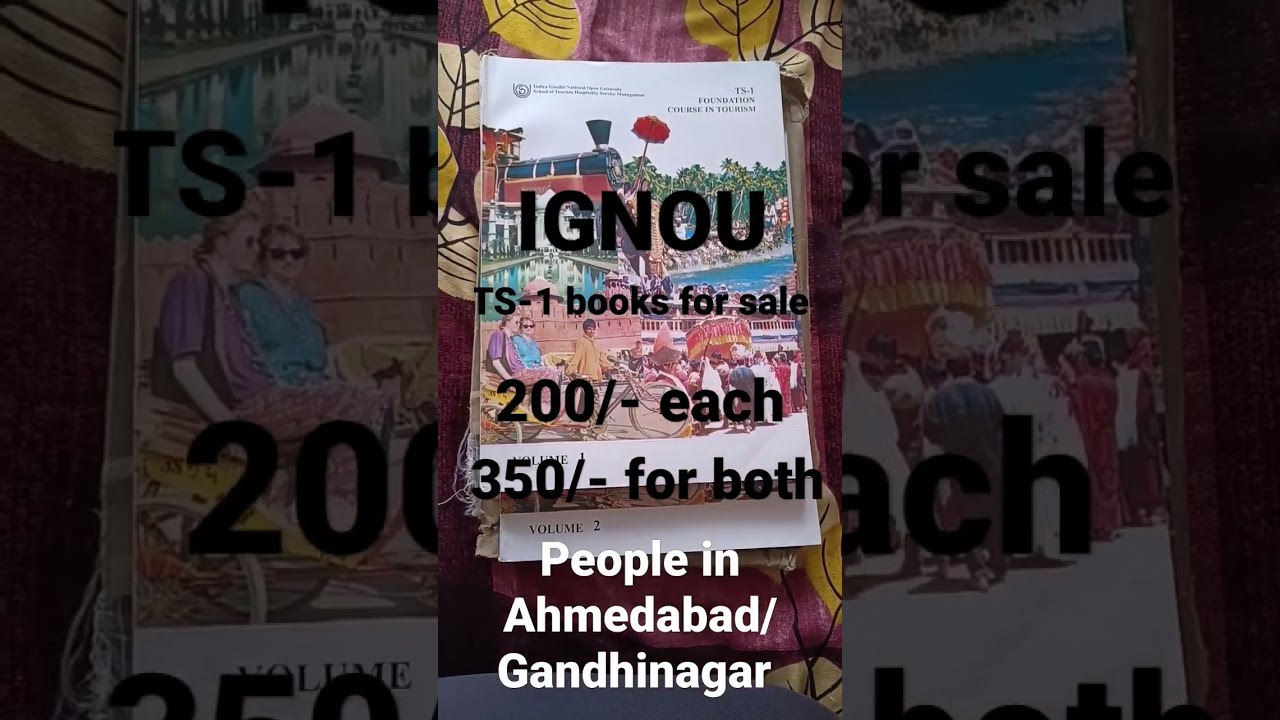 IGNOU BOOKS | TS-1 BOOKS /FOR SALE /IHM /IHM AHMEDABAD/ARSHIYA VOHRA/ CONTACT ME ON INSTAGRAM