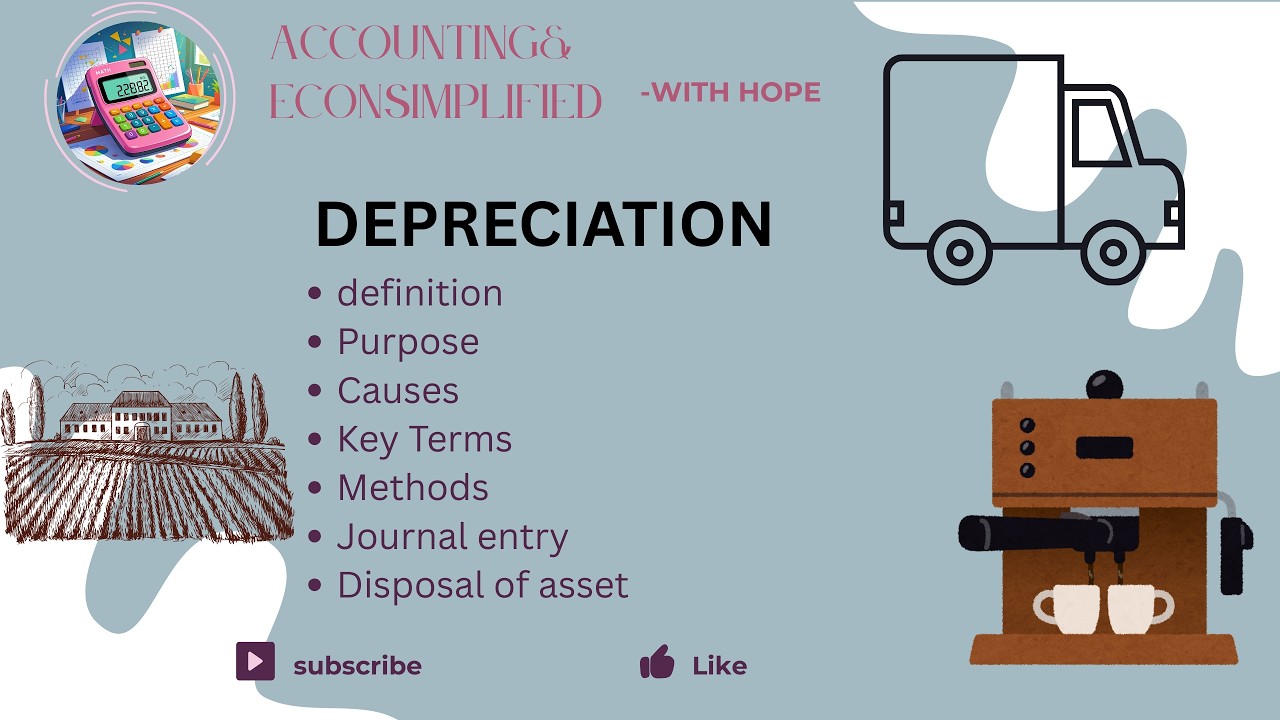 Depreciation Explained - CAPS Accounting (Simplified)