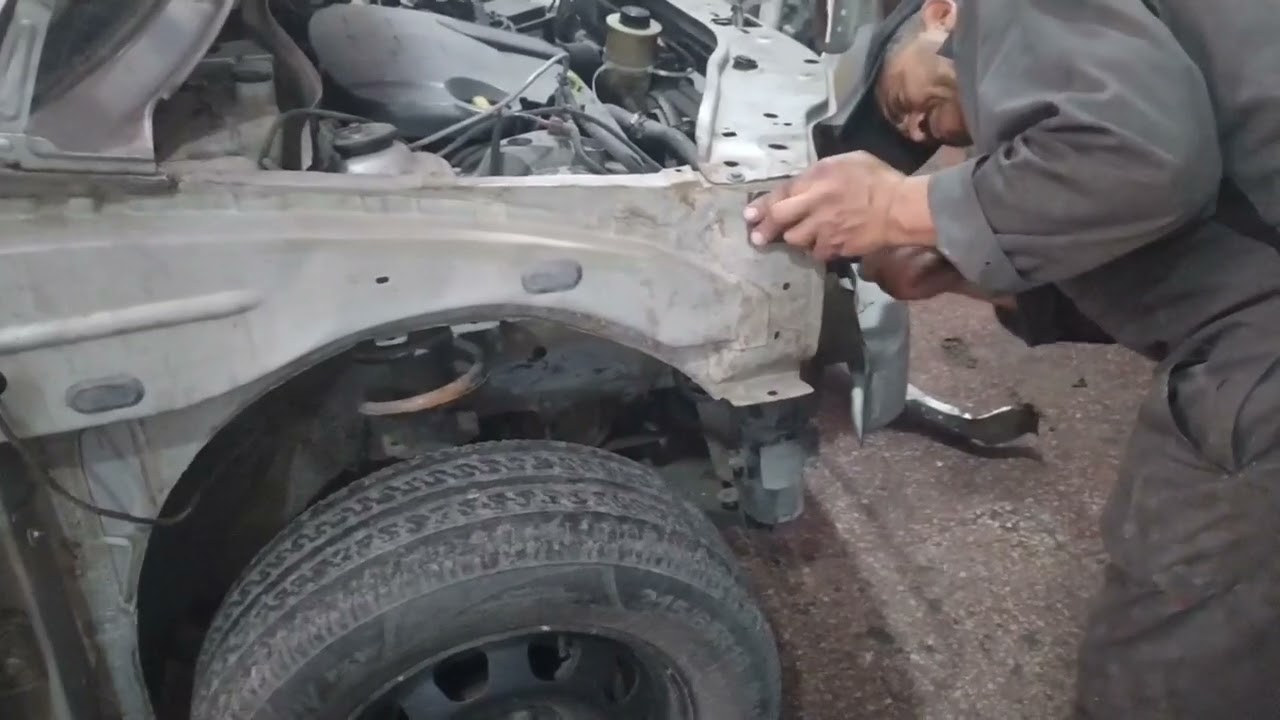 Réparation châssis Dacia Duster application  godron | carrosserie repaire