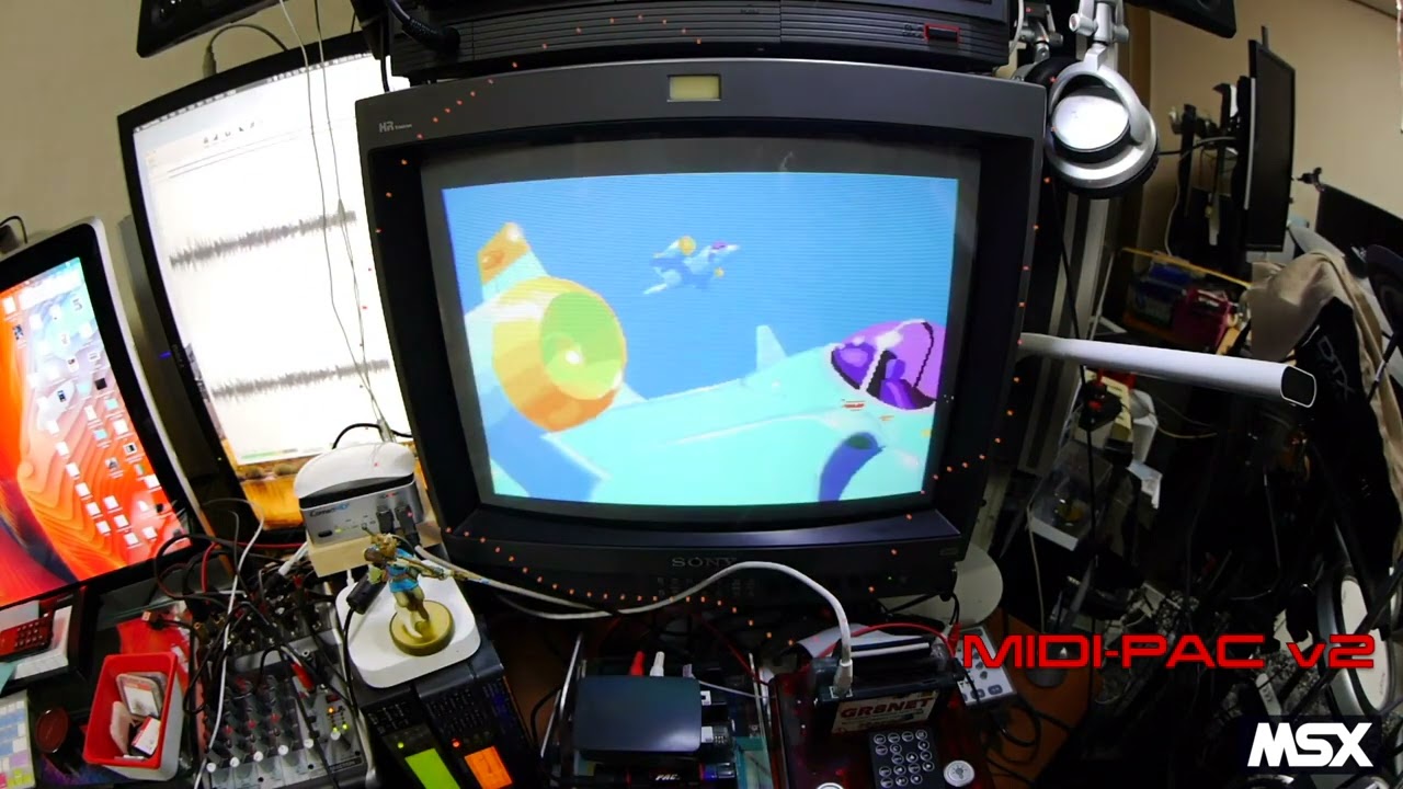 MSX HYDEFOS가 MIDI-PAC을 만나면 일어나는 일.