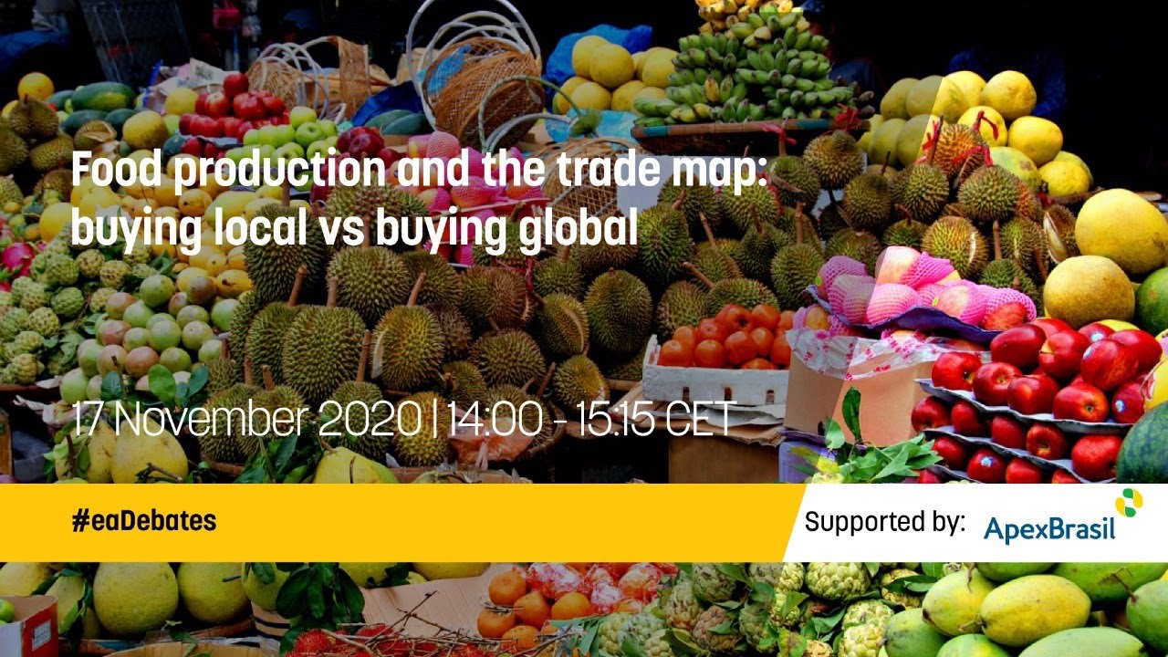 Food production and the trade map: buying local vs buying global