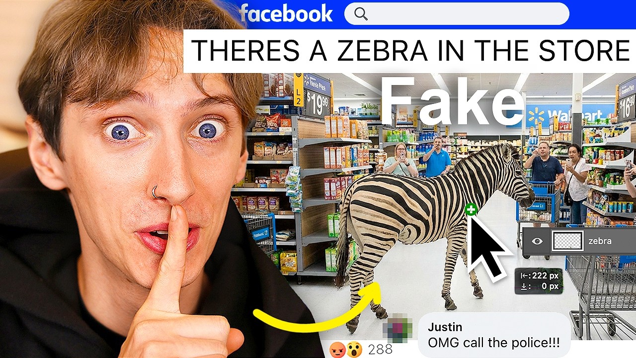 Photoshopping Exotic Animals into Facebook Neighbourhood Groups