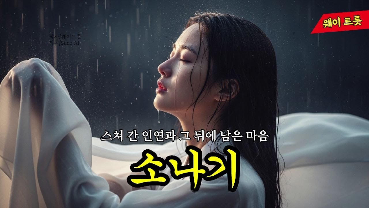 스쳐 간 인연과 그 뒤에 남은 마음「소나기」감성 사극풍 발라드 트로트