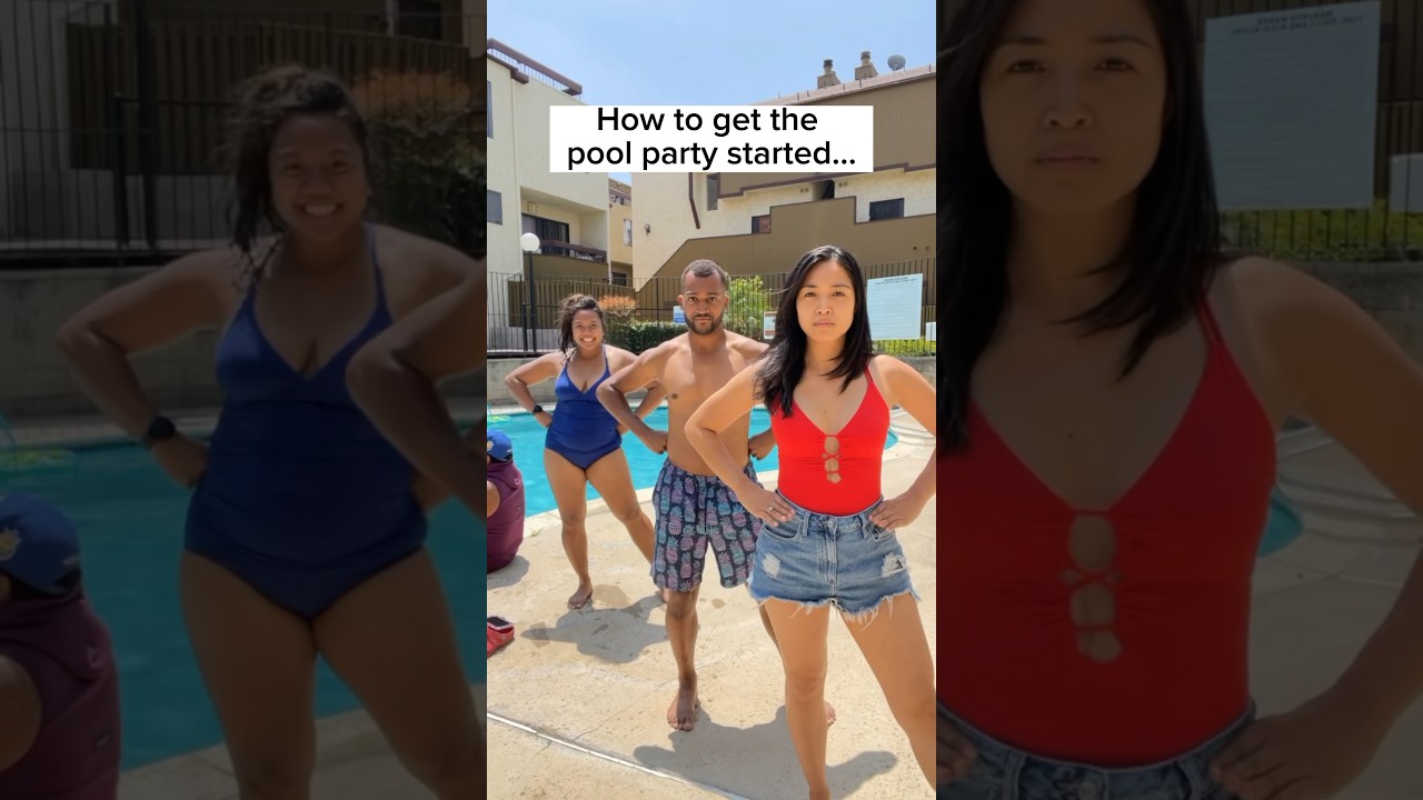 Do you do this at a pool party? 😏💃🏻