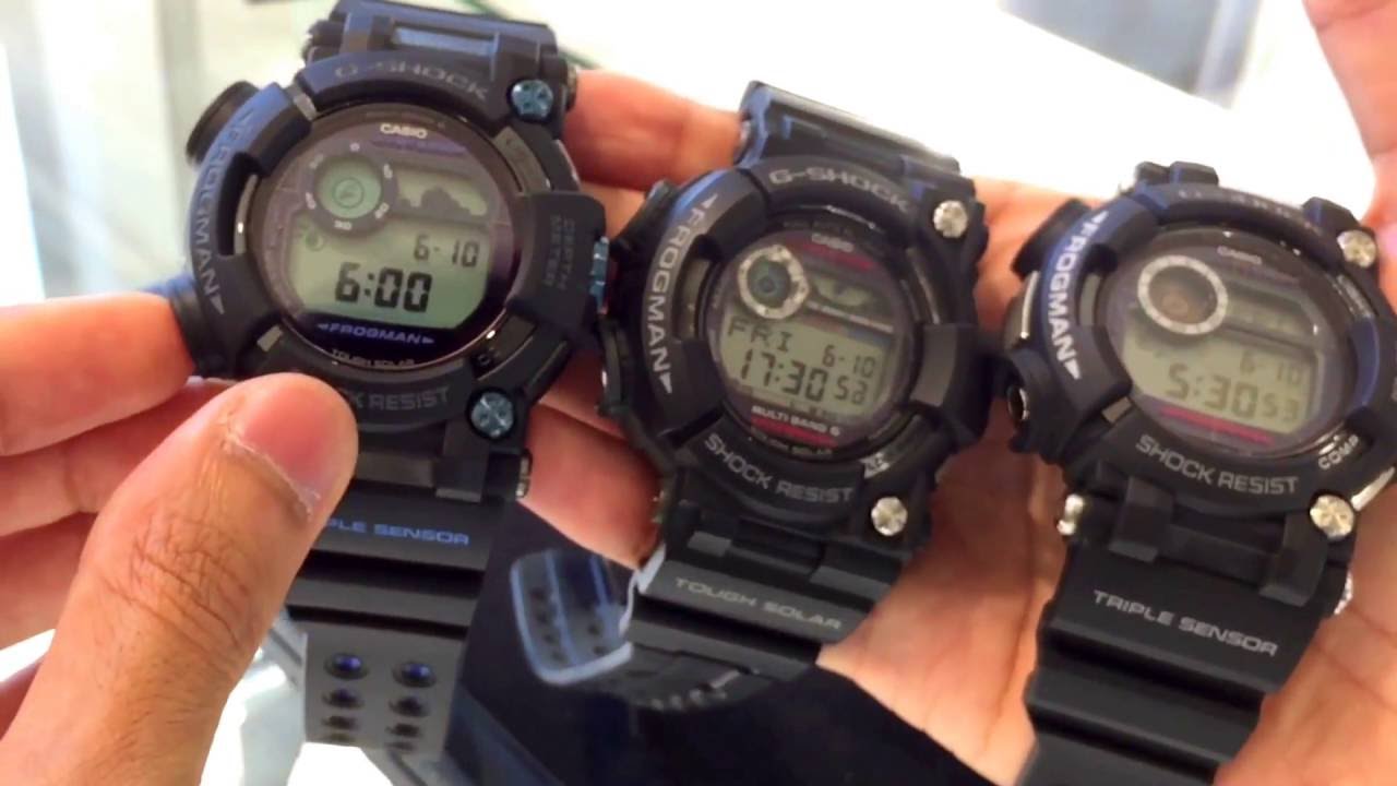 G-SHOCK FROGMAN GWF-1000 & GWF-D1000 | FIRST LOOK & COMPARISON