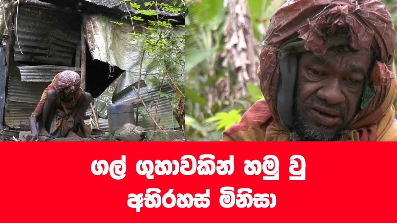 ගල් ගුහාවෙන් හමු වු අභිරහස් මිනිසා