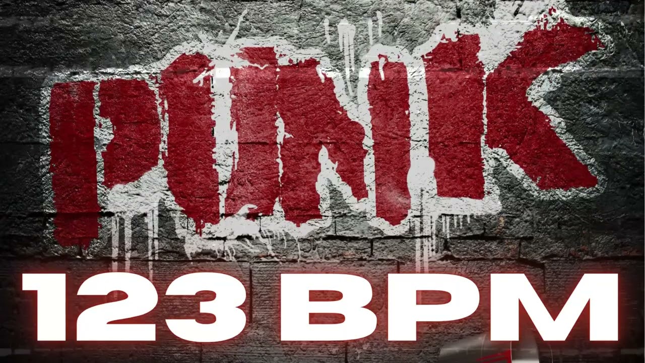 123 BPM - Punk Rock Drum Beat - Loop 1