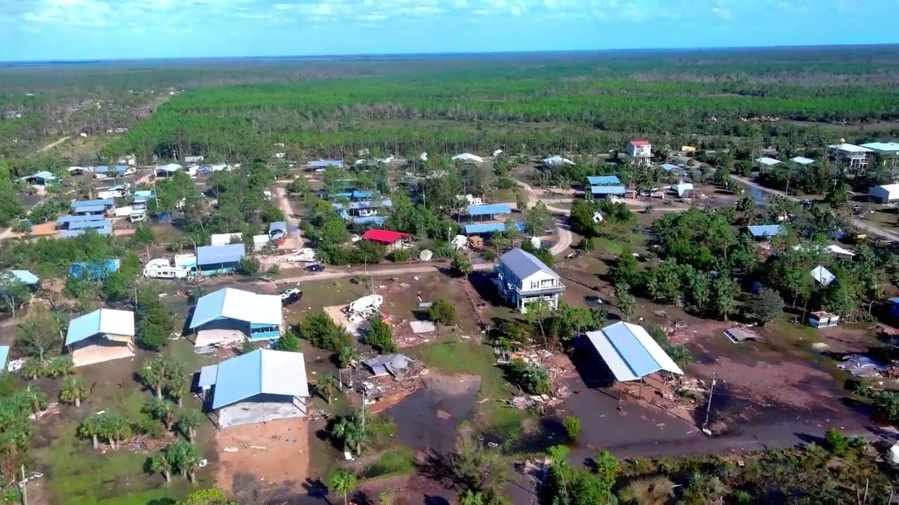Cedar Island, Florida Destroyed