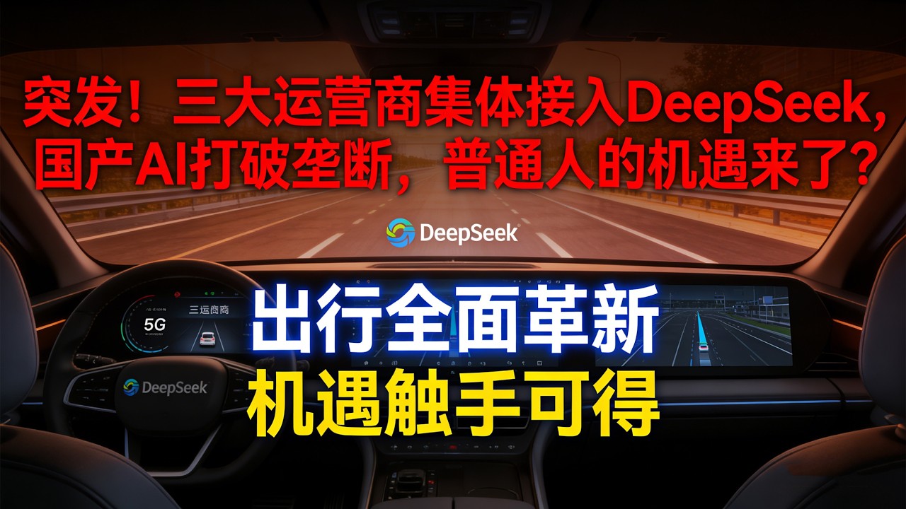 日活破3000万！DeepSeek爆火全网，价格上调后仍碾压GPT，国产芯片迎来春天？#DeepSeek爆火#国产AI崛起#三大运营商接入DeepSeek#国产芯片新机遇#AI改变生活