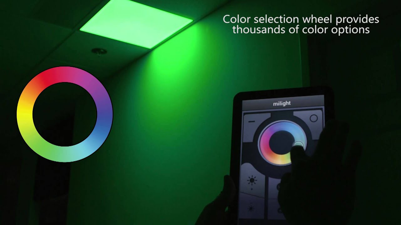 LED Color Changing Panel RGB