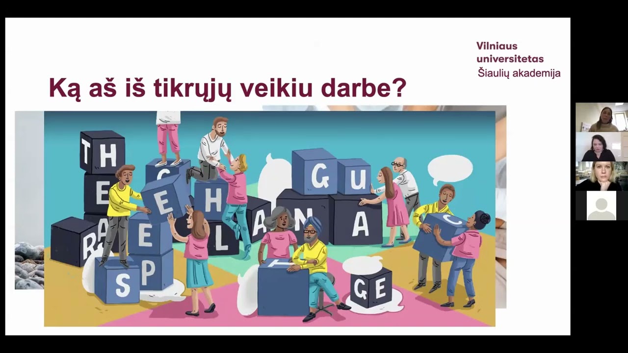 Apie Specialiosios pedagogikos ir logopedijos studijų programą VU ŠA