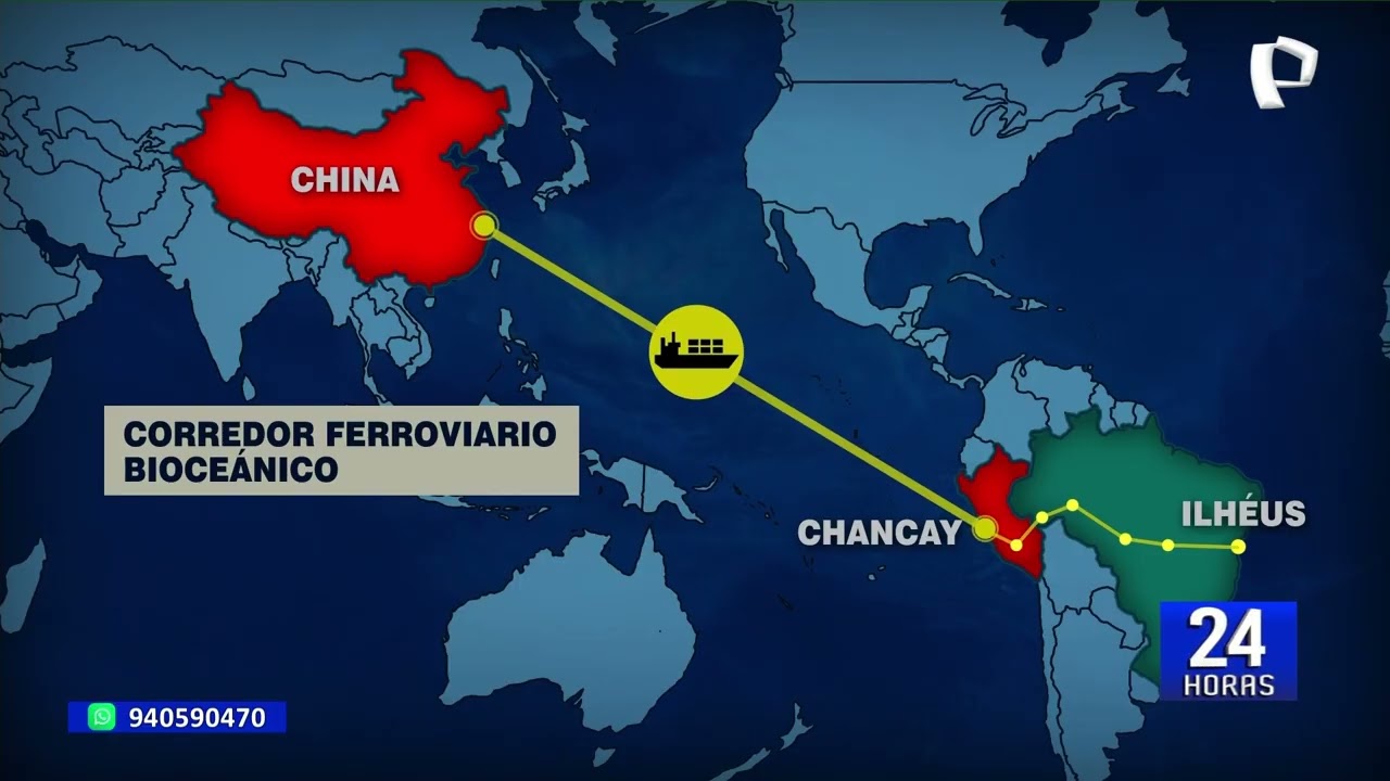 Edgar Vásquez: “Tren bioceánico podría beneficiar las exportaciones peruanas hacia Europa y África”