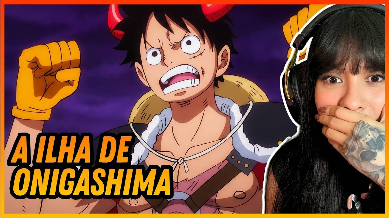 [REACT] Começou a INVASAO da ilha de ONIGASHIMA!  Ep 980-984