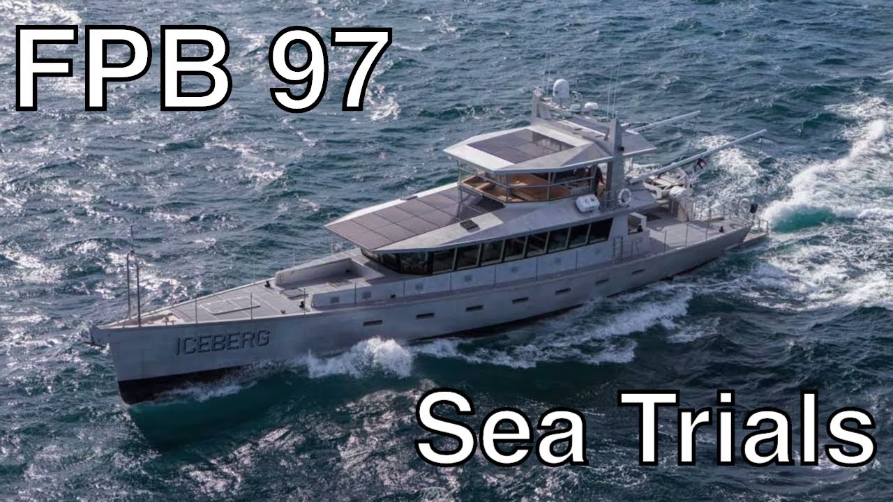 FPB 97 Iceberg off North Carolina in Steep Seas