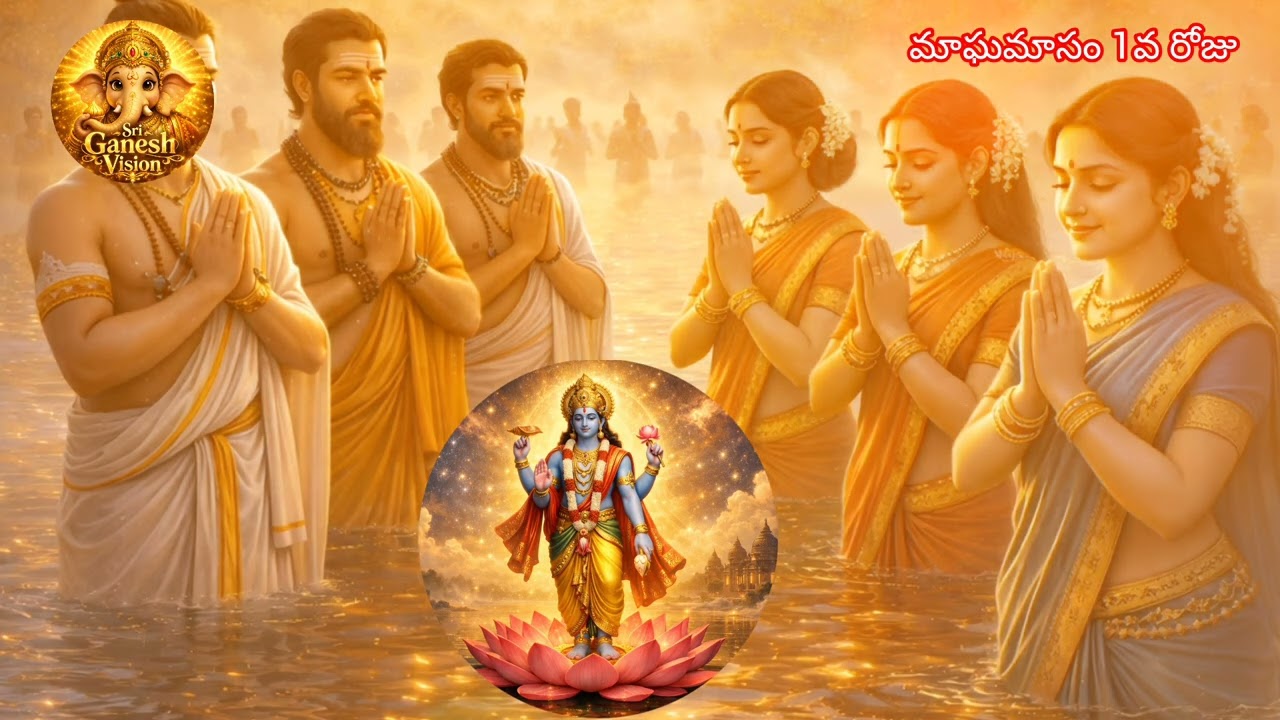 మాఘమాసం 1వ రోజు
