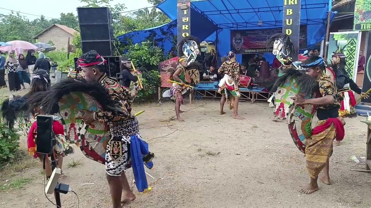 Tarian babak terakhir jaranan Turonggo tri Budoyo live wawasan 