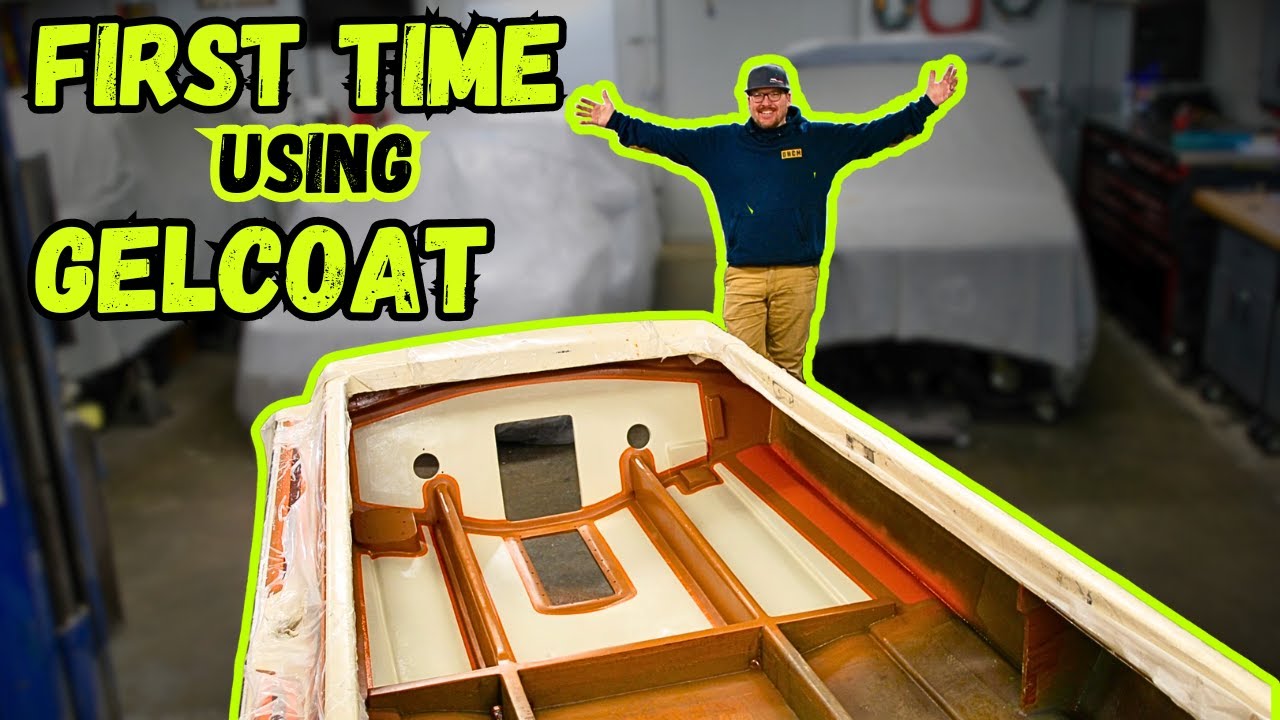 Custom GELCOAT for the BILGE of my JET BOAT: OCD Unleashed