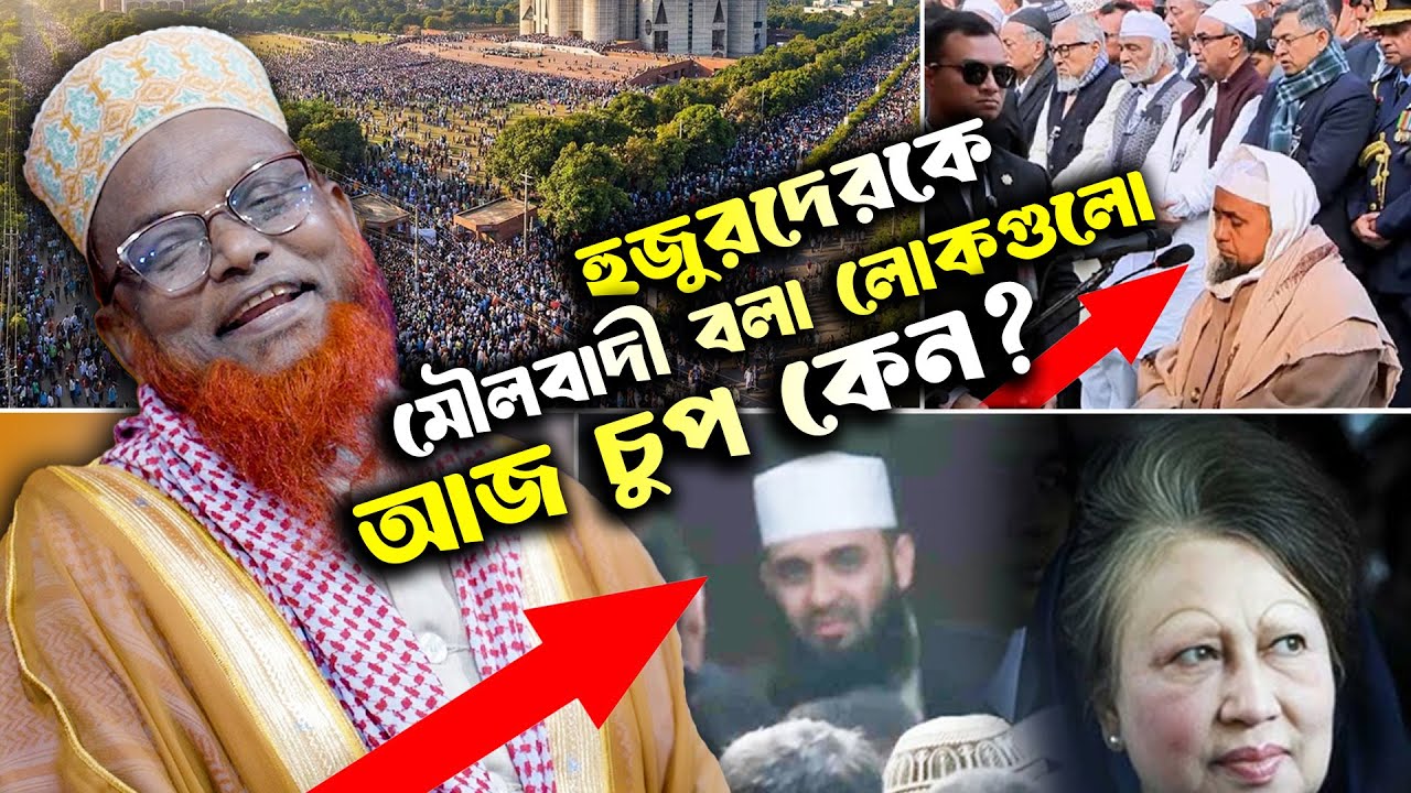 হুজুরদেরকে মৌ*ল*বা*দী বলা লোকগুলো আজ চুপ কেন? রুহুল আমিন যুক্তিবাদী। জোড়মল্লিকা, নিংগইন সিংড়া নাটোর