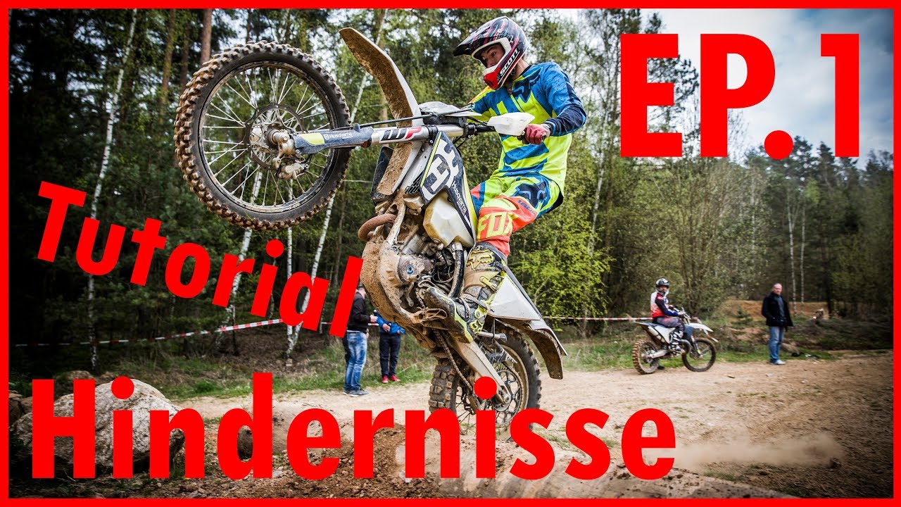 Hindernisse Teil 1 / Vorderrad anheben / Enduro Tutorial #11
