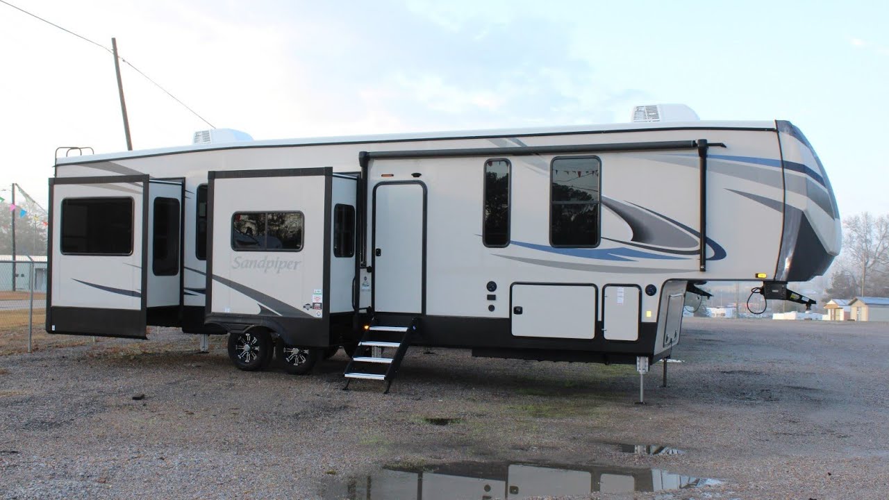 Big A$$ Rear Kitchen Luxury fifth wheel!  2021 SANDPIPER 39BARK!?!