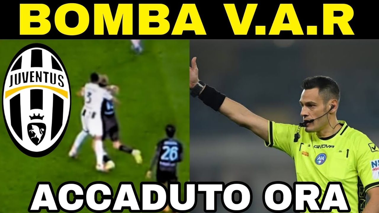 ❌ È uscito l'audio del VAR! È stato esplosivo! Una notizia scottante! Inaccettabile! JUVENTUS NEWS