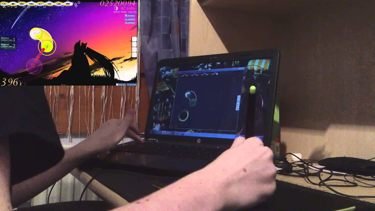M3tr01d live (OSU!) - The Red Jumpsuit Apparatus - Face Down (Nightcore Mix)
