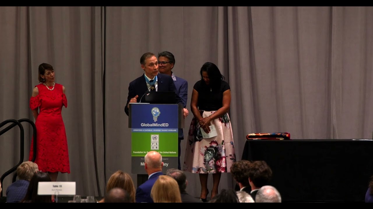 2025 GlobalMindEd Exceptional Leader Award Winner, Command Master Chief Britt Slabinski