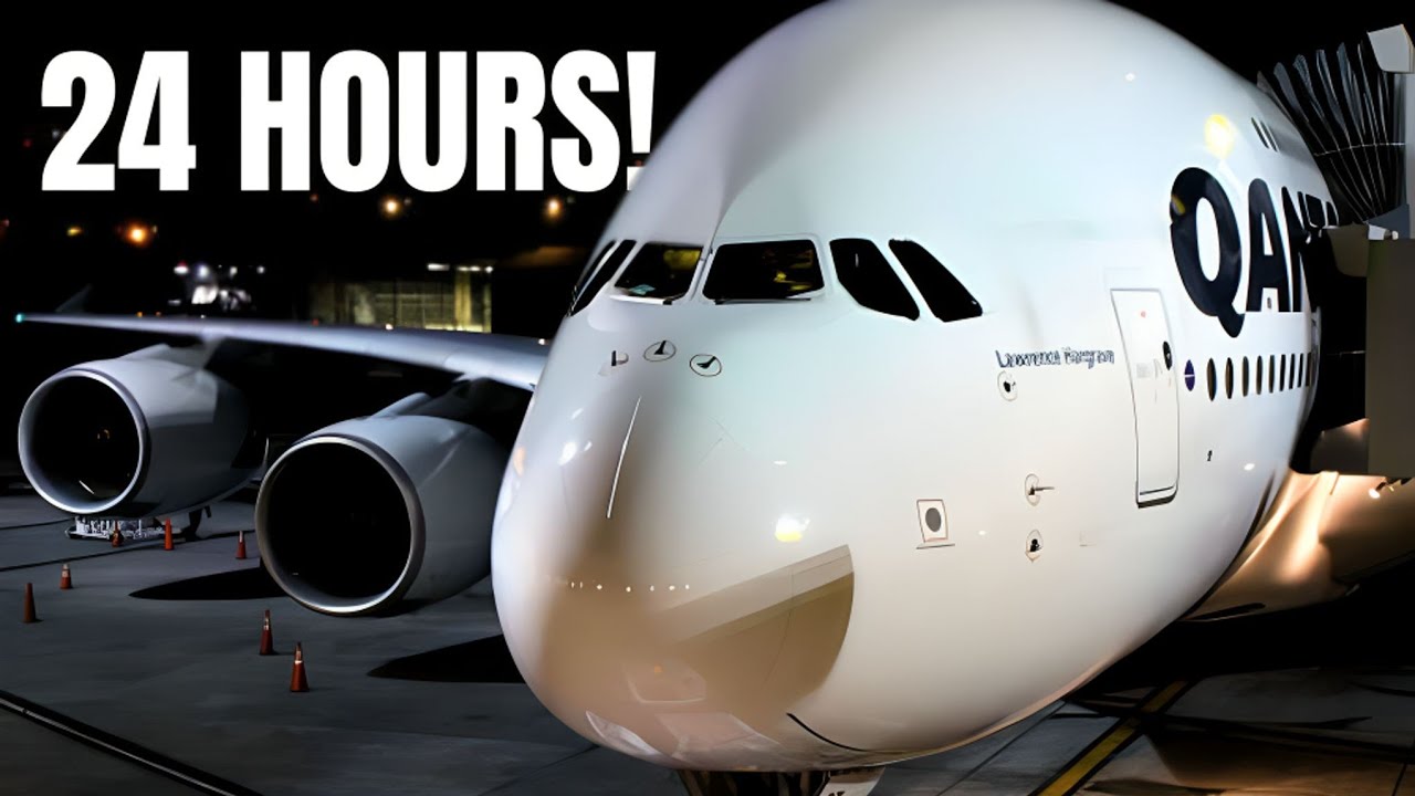 24 HOURS on the World's LONGEST Airbus A380 Flight! - I Didn't Expect This!