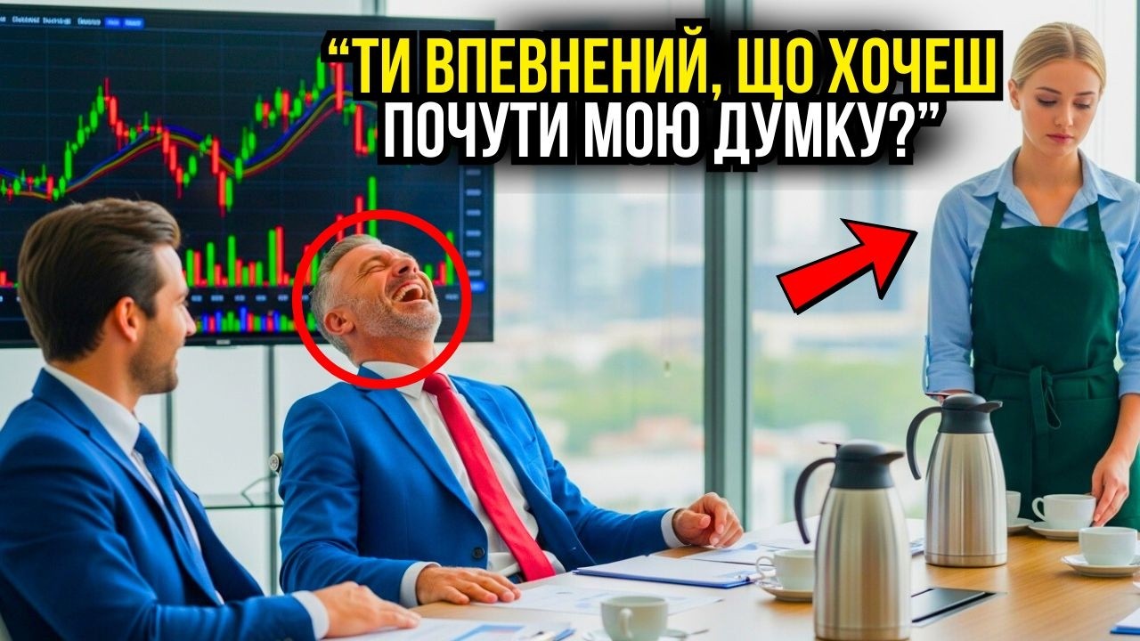 МІЛЬЙОНЕР ПРОСИТЬ ДУМКУ ПРОСТОЇ ОФІЦІАНТКИ, ЩОБ ПРИНИЗИТИ ЇЇ, А ВОНА...