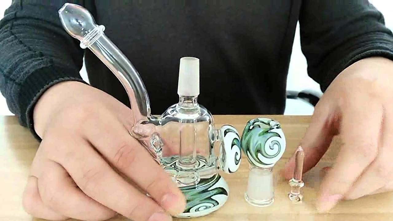 Heady Bubbler Colored Oil Rigs Water Pipes with 14.5mm joint