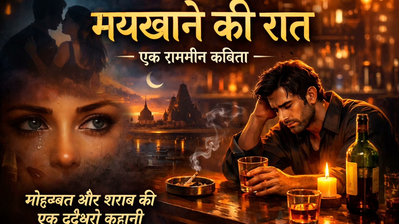 मैं खाने में हर चीज मिलती है यहाँ,चाहे व्हिस्की हो या कोई और पैमा
