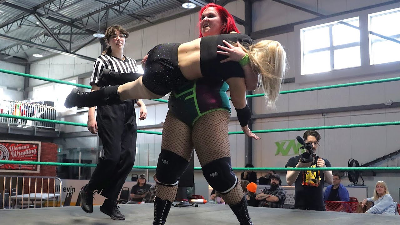 2025-04-27 - La Parfaite Caroline Vs Azaelle + INTERVIEW |#womenswrestling #indiewrestling