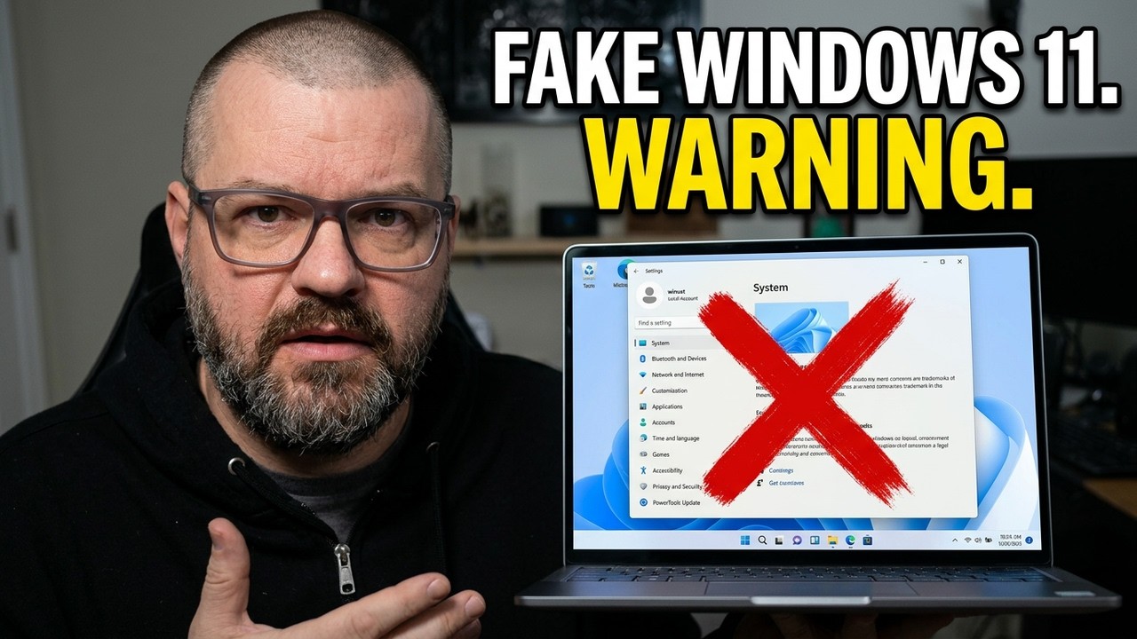 Я установил «нелегальный» клон Windows 11...